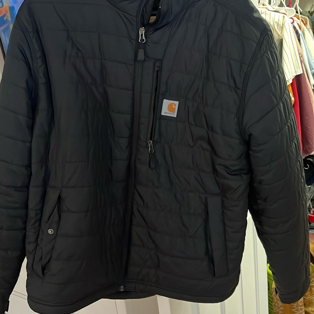 Carhartt Black Quilted Insulated Jacket